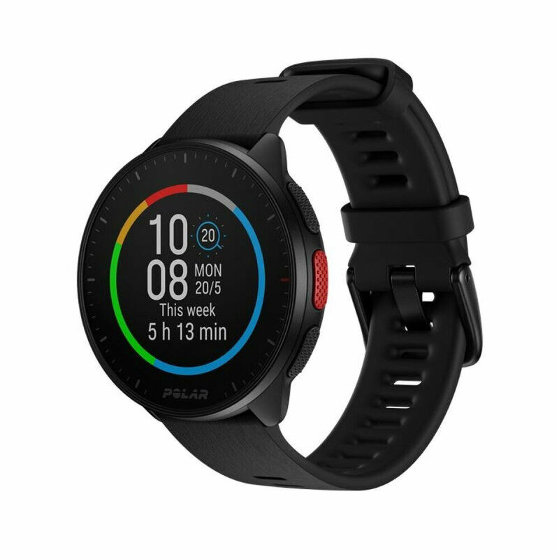 Smartwatch met Stappenteller Polar Zwart 1,2" Ø 45 mm