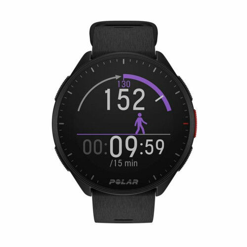 Smartwatch met Stappenteller Polar Zwart 1,2" Ø 45 mm