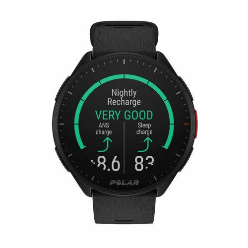 Smartwatch con Podómetro Polar Negro 1,2" Ø 45 mm