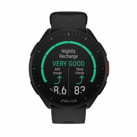 Smartwatch avec Podomètre Polar Noir 1,2" Ø 45 mm