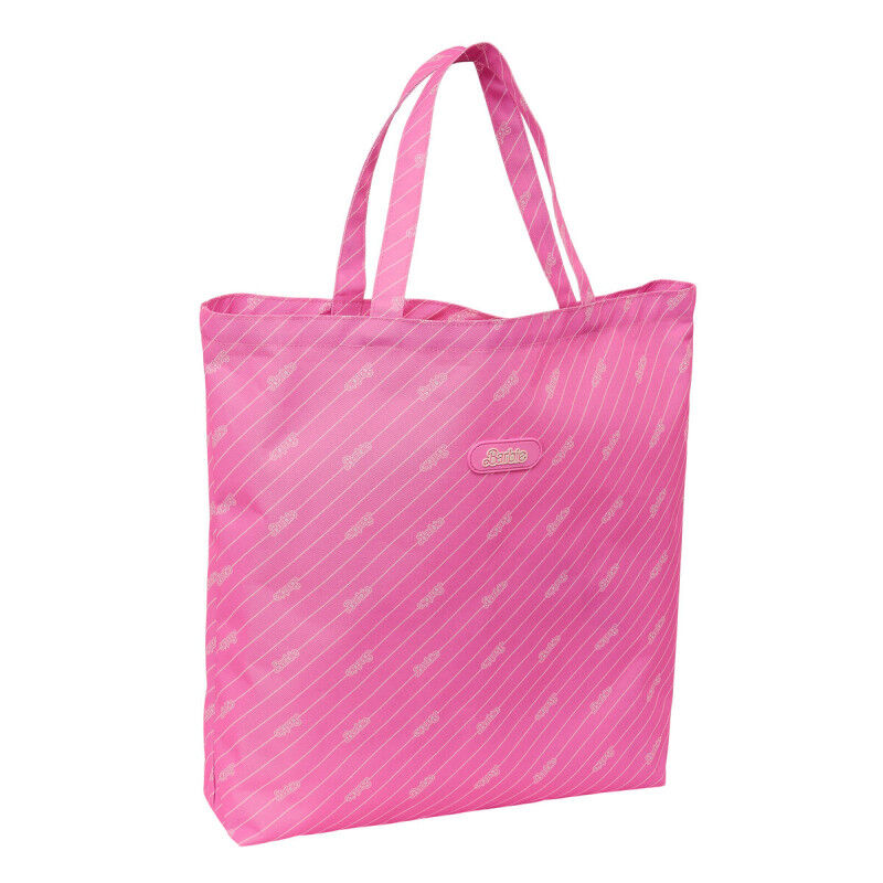 Handtas Dames Barbie Logomania Roze 50 x 45 x 10 cm