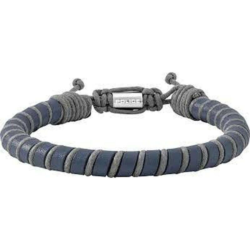 Bracelet Homme Police PJ26486BLN.02 Cuir 19 cm