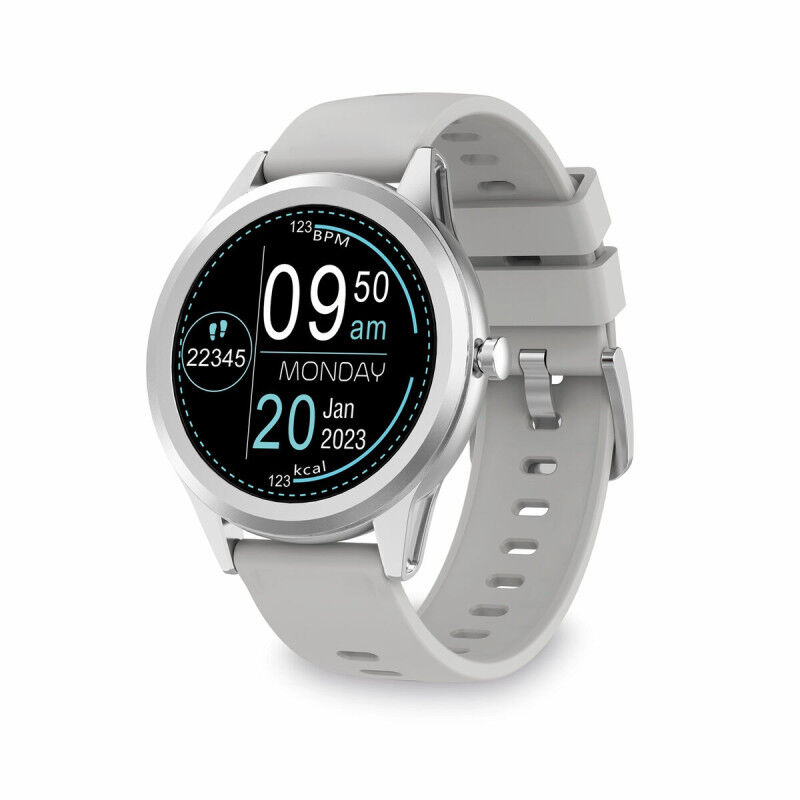 Smartwatch KSIX Globe Silberfarben