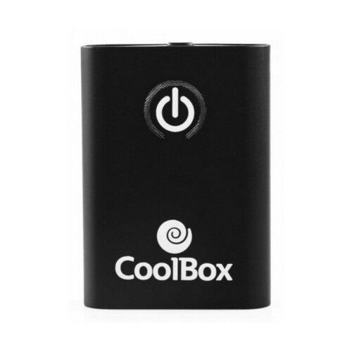 Audio Bluetooth Transmitter-Ontvanger CoolBox COO-BTALINK Zwart