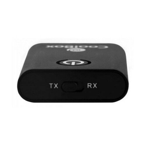 Bluetooth-Audio-Sender-Empfänger CoolBox COO-BTALINK Schwarz