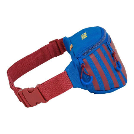 Sac banane F.C. Barcelona Bordeaux Blue marine (23 x 12 x 9 cm)