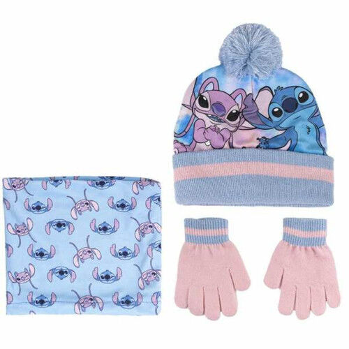 Muts, Handschoenen en Nekwarmer Stitch 3 Onderdelen