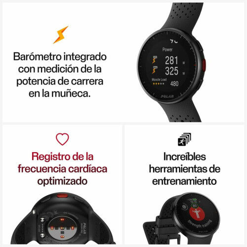 Smartwatch Polar Schwarz 1,2"