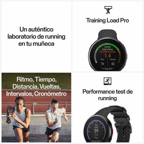 Smartwatch Polar Negro 1,2"