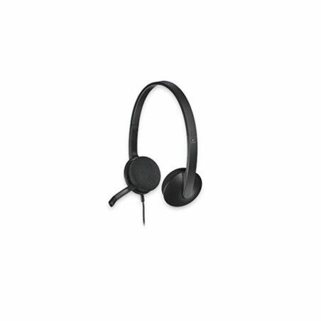 Auriculares con Micrófono Logitech H340 USB 1,8 m Negro