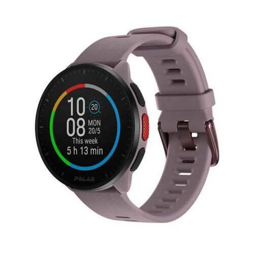 Smartwatch con Podómetro Running Polar Pacer 45 mm Morado