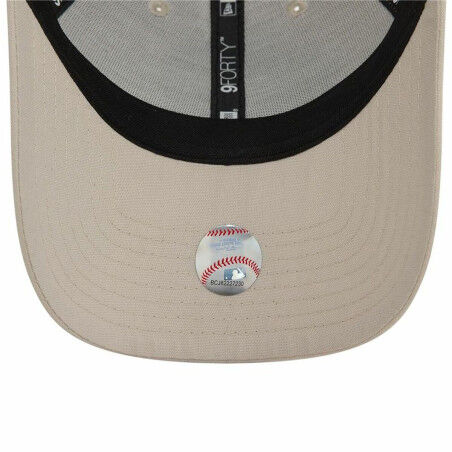 Gorra New Era REPREVE MINI LOGO 9FORTY New York Beige Talla única