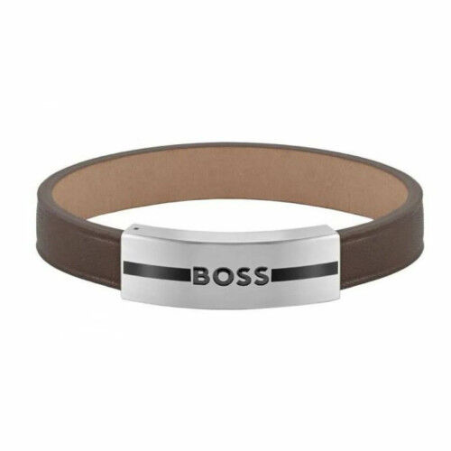 Armband Heren Hugo Boss 1580496M Leer 20 cm