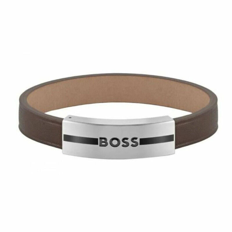 Armband Heren Hugo Boss 1580496M Leer 20 cm