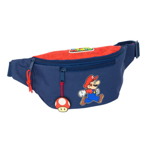 Belt Pouch Super Mario Trick Red Dark blue 23 x 12 x 9 cm