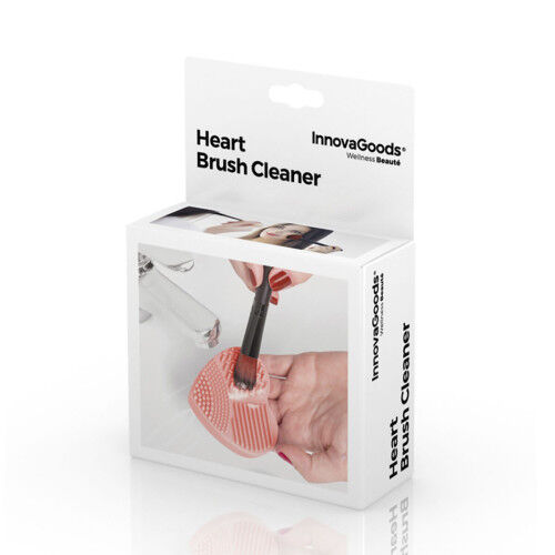 Limpiador de Brochas de Maquillaje Heart InnovaGoods