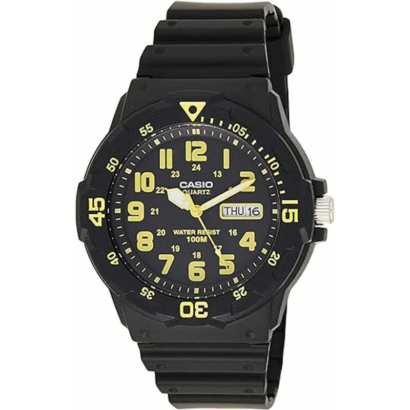 Reloj Hombre Casio MRW-200H-9BVDF Negro (Ø 47 mm)