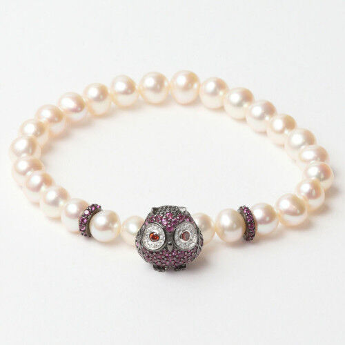 Armband Dames Lancaster JLA-BR-OWL-5-WH 16 mm