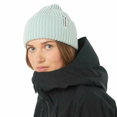 Gorro Salomon Snowbird Misty Agua