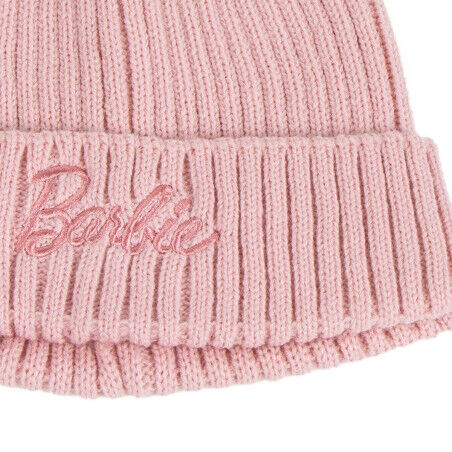 Hat and Scarf Barbie Pink