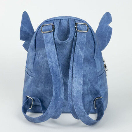 Lässiger Rucksack Stitch Blau