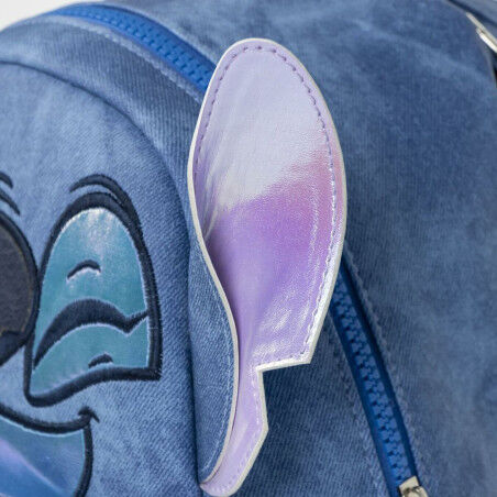 Casual Backpack Stitch Blue