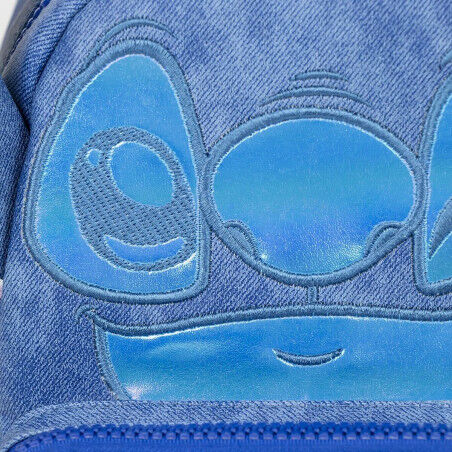 Casual Backpack Stitch Blue