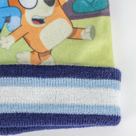 Gorro y Guantes Bluey