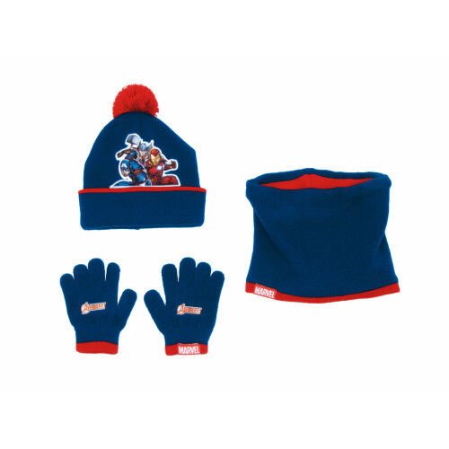 Bonnet, Gants et Echarpe The Avengers Infinity Rouge