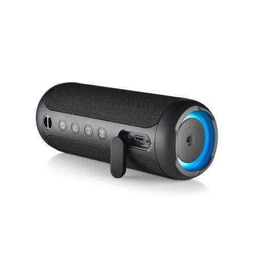 Dankzij de draagbare Bluetooth®-luidsprekers NGS Roller Furia 3 Black Zwart 60 W