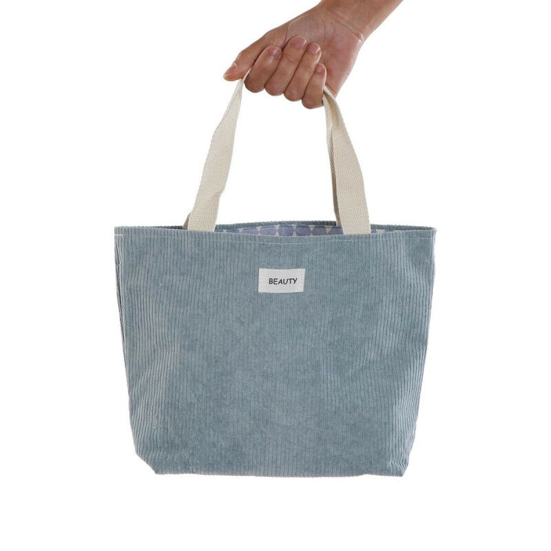 Tasche Versa Corduroy Blau 9 x 22 x 23 cm