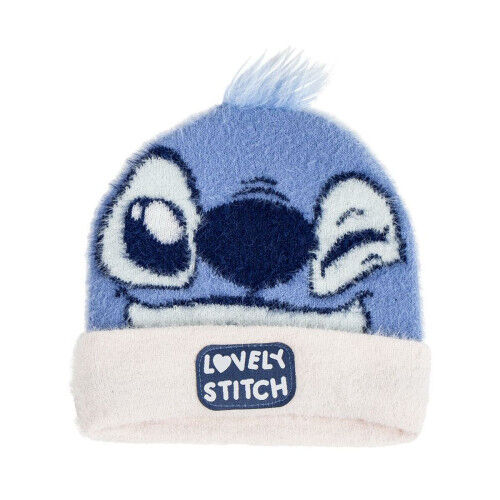 Bonnet enfant Stitch Bleu