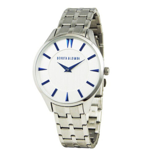 Herrenuhr Devota & Lomba DL012M-01WHITE (Ø 40 mm)