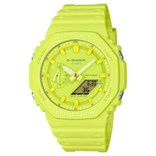 Men's Watch Casio GA-2100-9A9ER Yellow