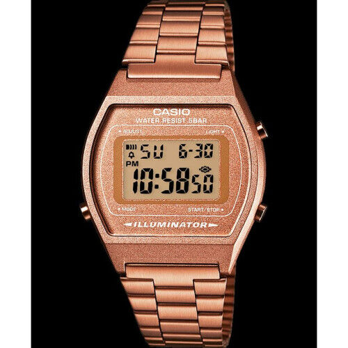 Horloge Uniseks Casio B640WC-5AEF Gouden