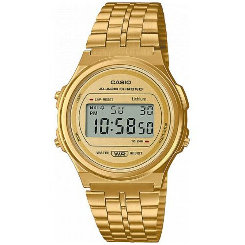 Reloj Unisex Casio A171WEG-9AEF Dorado Vintage