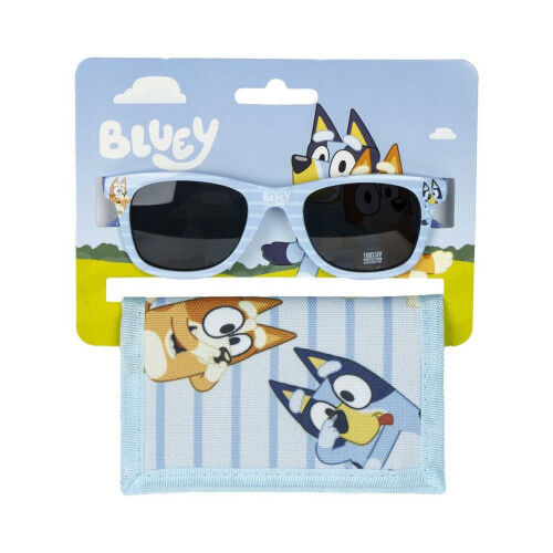 Set de Gafas de Sol y Cartera Bluey Azul