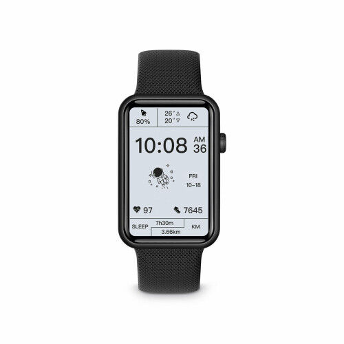 Smartwatch KSIX Tube 1,57" Zwart