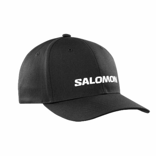 Kappe Salomon Logo Deep Schwarz Einheitsgröße