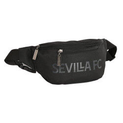 Belt Pouch Sevilla Fútbol Club Teen Black Sporting 23 x 12 x 9 cm