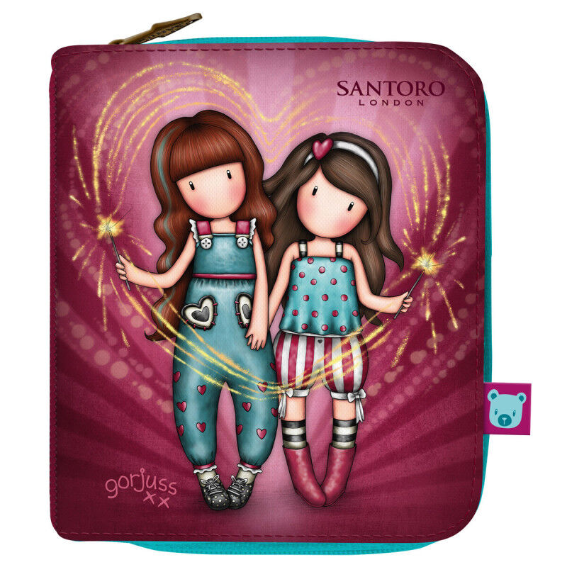 Tasche Gorjuss Fireworks Granatrot 10 x 12 x 3 cm