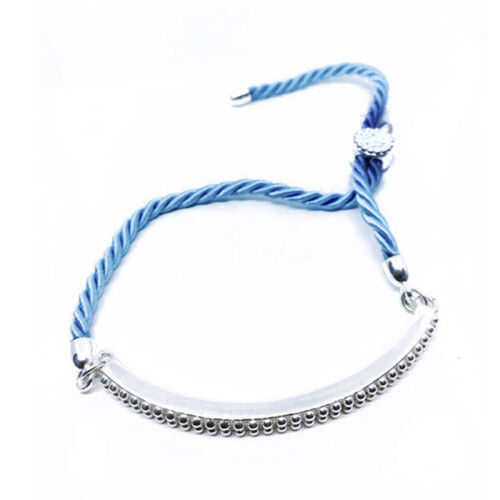 Armband Dames Panarea BS19PL2AZ Zilverkleurig Blauw Verstelbaar