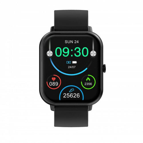 Smartwatch DCU CURVED GLASS PRO 1,83" Negro