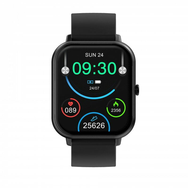 Smartwatch DCU CURVED GLASS PRO 1,83" Negro