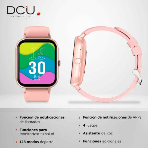 Montre intelligente DCU CURVED GLASS PRO Rose