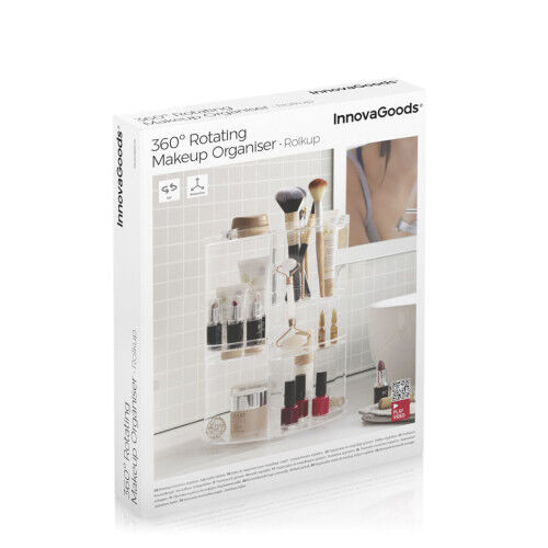 Rotating Make-up Organiser Rolkup InnovaGoods