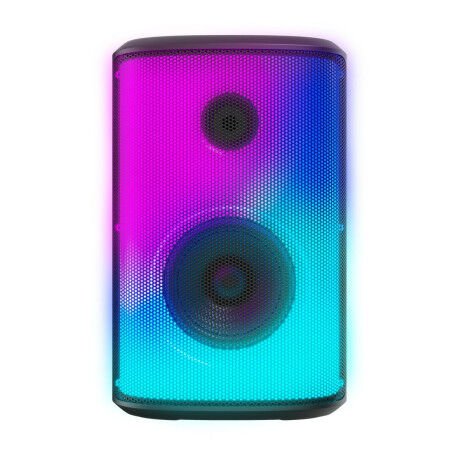 Dankzij de draagbare Bluetooth®-luidsprekers Woxter Monster XL Zwart 60 W