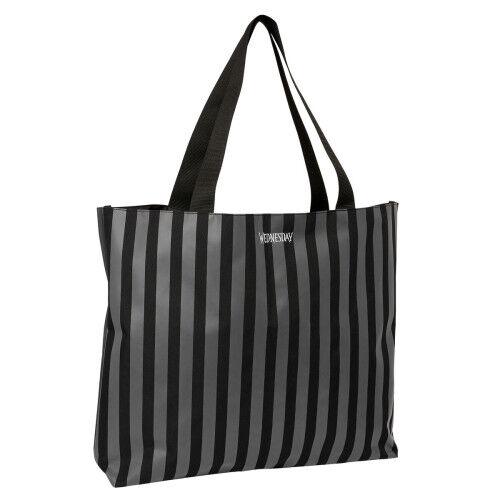 Shopping Bag Wednesday Black 50 x 45 x 10 cm