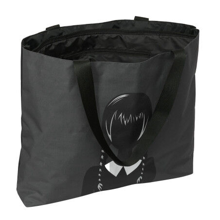 Bolsa de Compras Wednesday Negro 50 x 45 x 10 cm