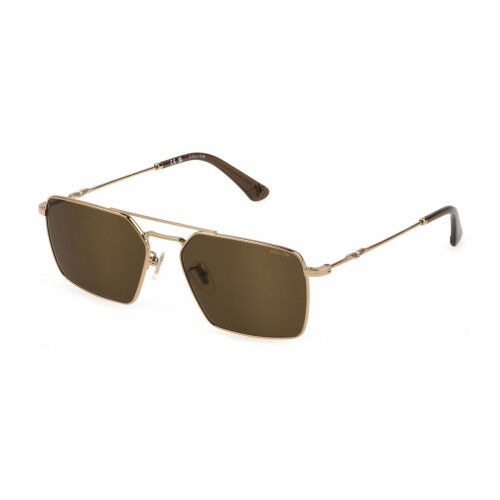 Gafas de Sol Hombre Police SPLL07-5908FF Dorado ø 59 mm